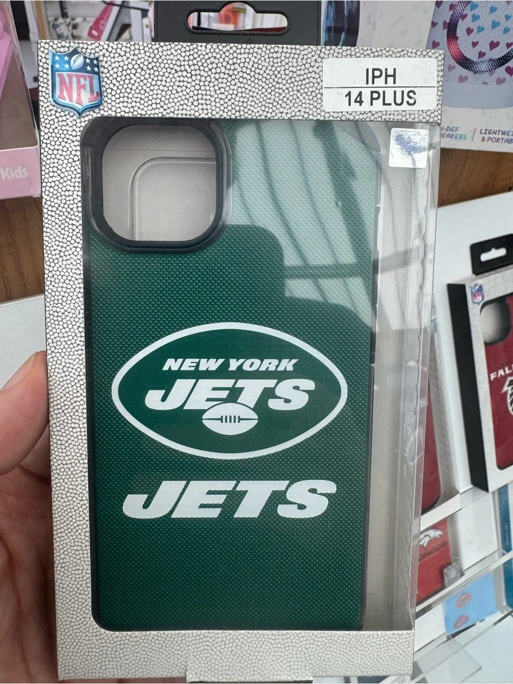 NFL New York Jets Green iPhone 14 Plus Case